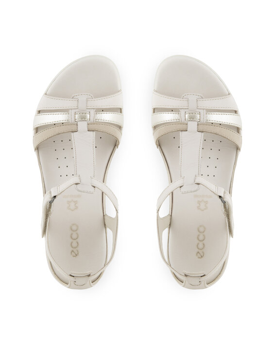 ECCO ECCO Sandały Flash T-Strap Sandal 24087360729 Beżowy
