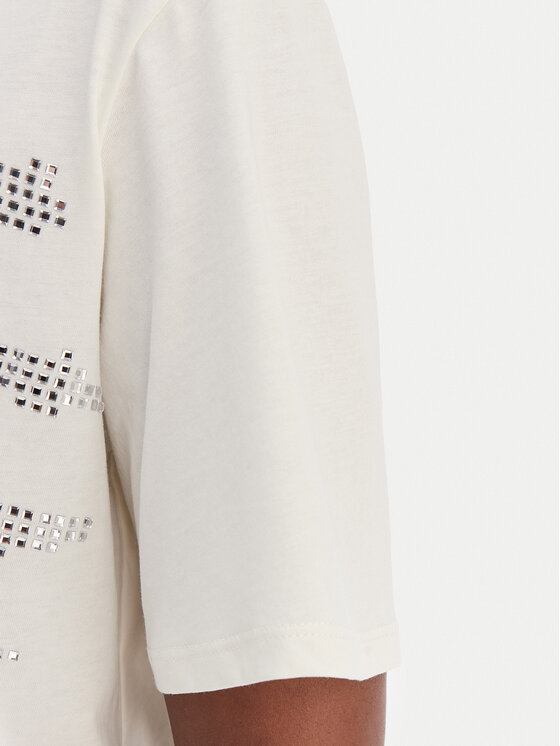 Liu Jo Sport Liu Jo Sport T-särk TA6265 JS923 Valge Regular Fit