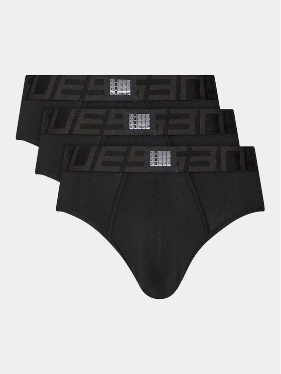 Guess Guess Набір з 3 пар сліпів U4RG02 K6YW0 Чорний