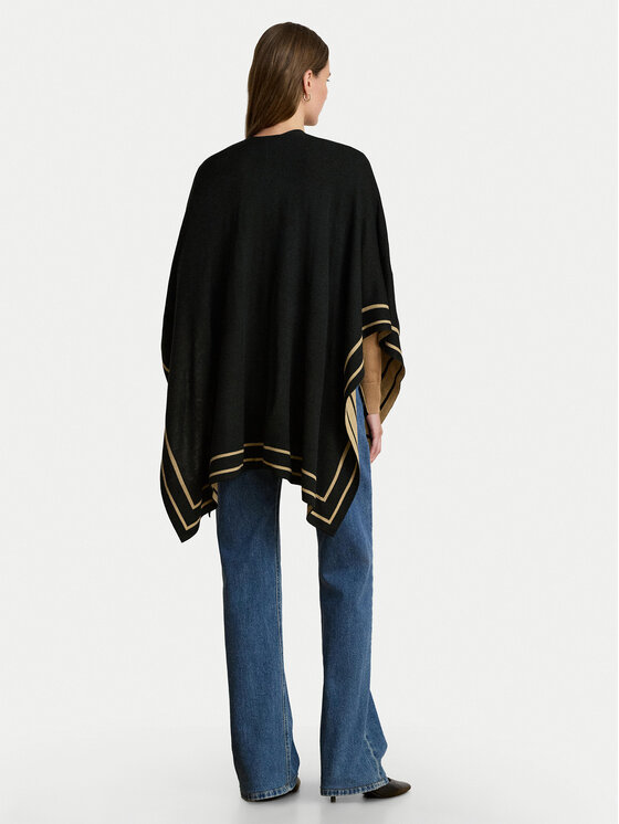 LAUREN RALPH LAUREN LAUREN RALPH LAUREN Pontšo 454P23616001 Must Relaxed Fit