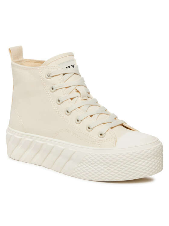 ONLY Shoes ONLY Shoes Trampki Ovia 15317422 Écru