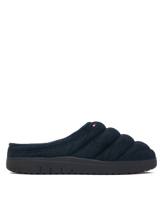 Tommy Hilfiger Tommy Hilfiger Papuci de casă Premium Comfort House Shoe FM0FM06014 Bleumarin