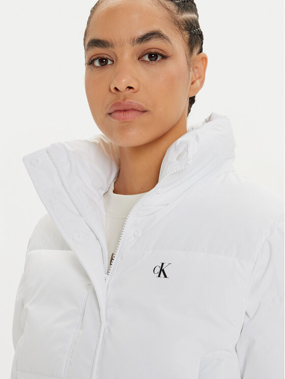 Calvin Klein Jeans Calvin Klein Jeans Zimska jakna J20J224615 Bijela Regular Fit