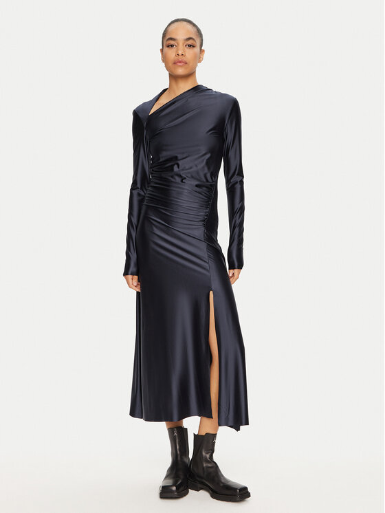 DAY BIRGER ÉT MIKKELSEN DAY BIRGER ÉT MIKKELSEN Koktejlové šaty Lori DAY65243441 Šedá Slim Fit