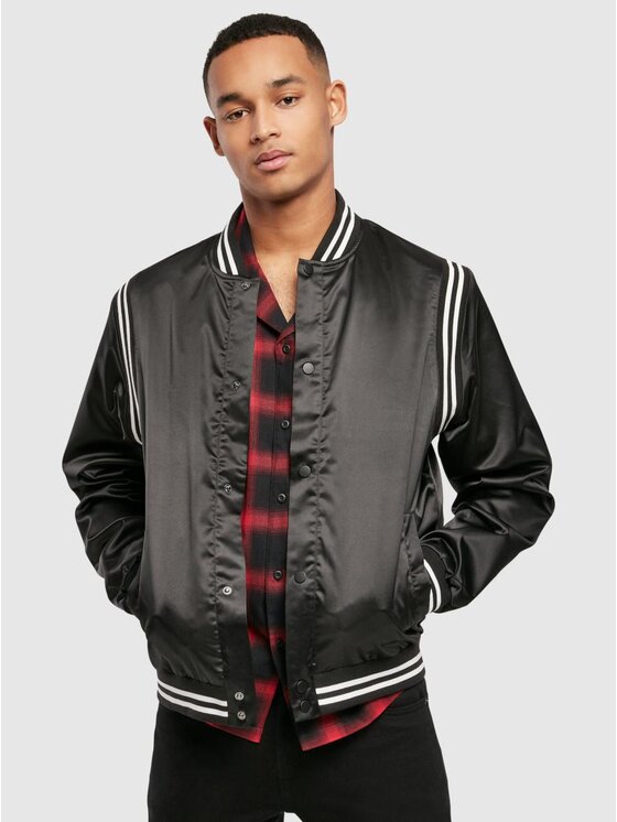 Urban Classics Urban Classics Kurtka zimowa Kurtka College Urban Classics Męska Czarna TB4972 XL Czarny Regular Fit