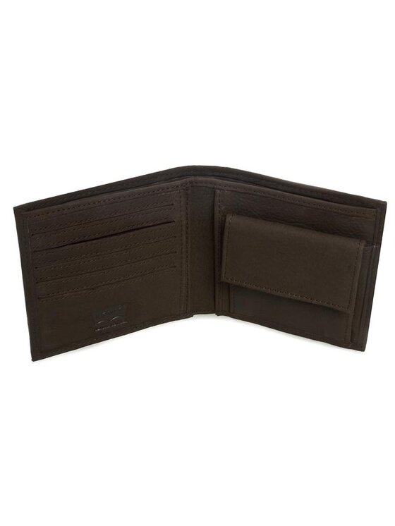 Portafoglio piccolo da uomo 77173-0362 Marrone