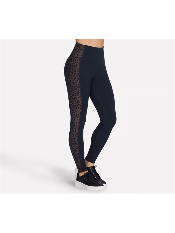 Skechers Skechers Legginsy LG73-CHT Czarny Regular Fit