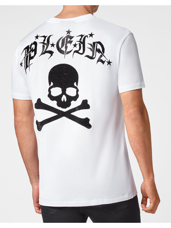 PHILIPP PLEIN PHILIPP PLEIN T-Shirt 12863 Bílá Regular Fit