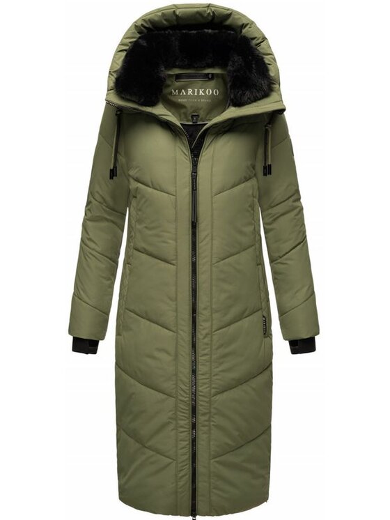 Marikoo Marikoo Kurtka zimowa Nadaree xvi Zielony Casual Fit