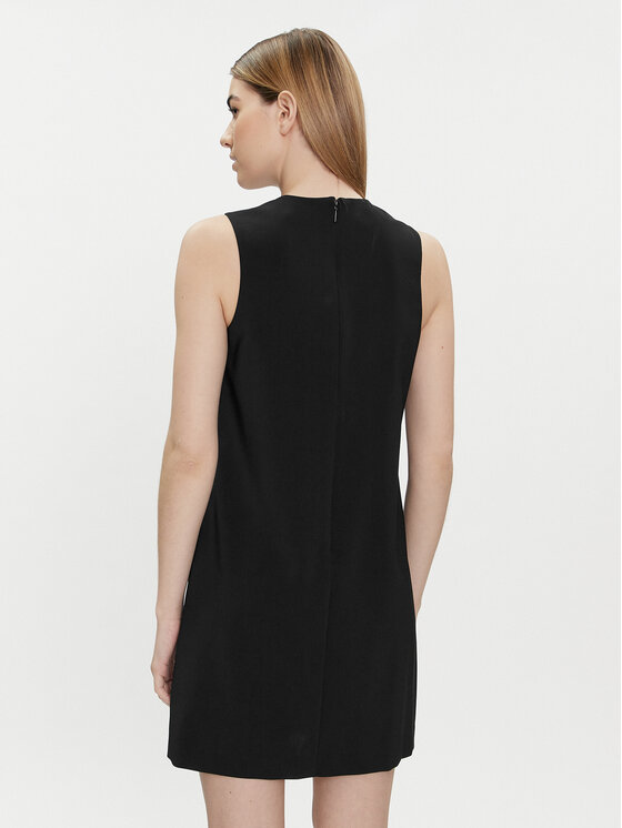 Calvin Klein Calvin Klein Vsakodnevna obleka K20K207257 Črna Slim Fit