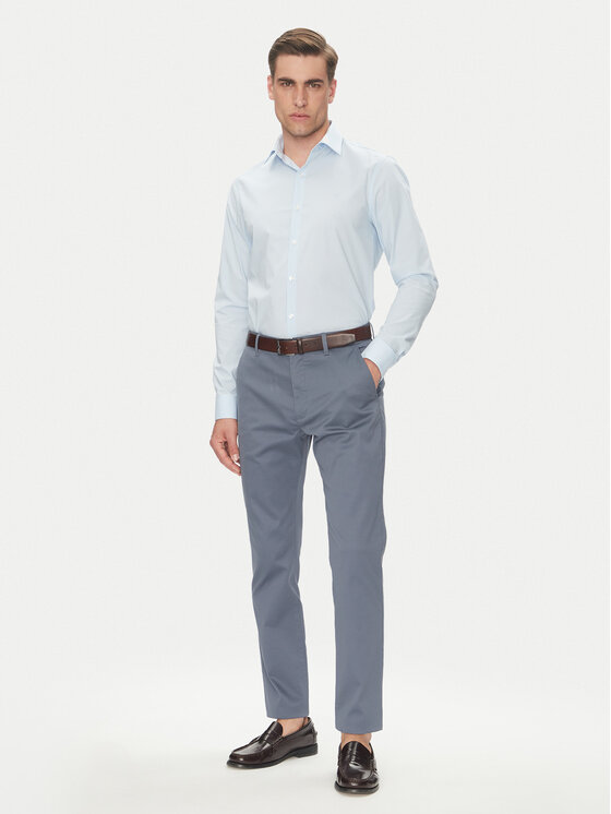 Calvin Klein Calvin Klein Košile LV019EU013 Světle modrá Slim Fit
