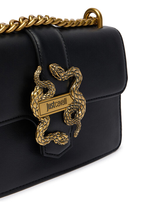 Just Cavalli Just Cavalli Дамска чанта Iconic Snakes 81RA4BAF ZSA89 Черен