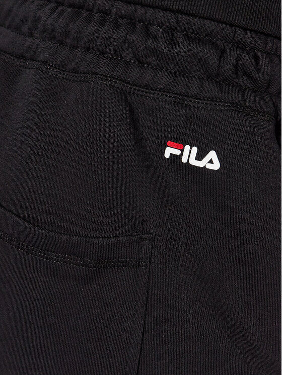 Tuta fila lucida nera hot sale