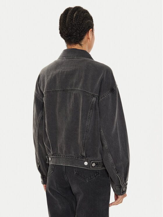 Levi's® Levi's® Džínsová bunda 90's A1743-0000 Čierna Relaxed Fit