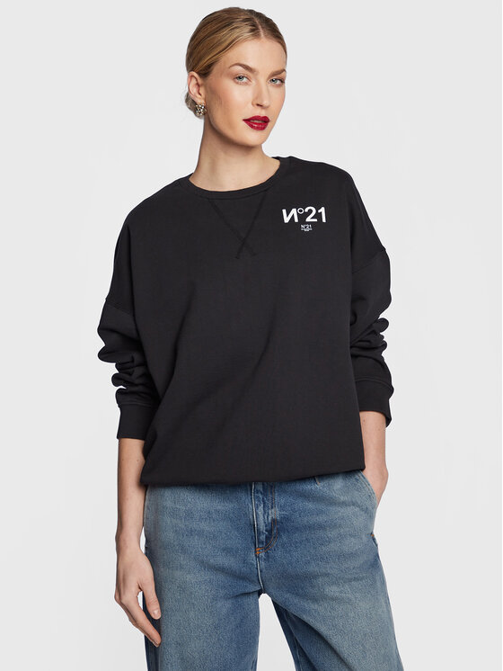 N°21 Bluză 23E N2M0 E031 6330 Negru Regular Fit 23E imagine noua