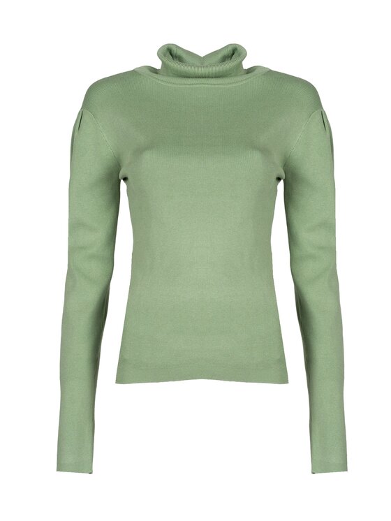 Silvian Heach Silvian Heach Sweter PGA22060LU | Citron Zielony Regular Fit
