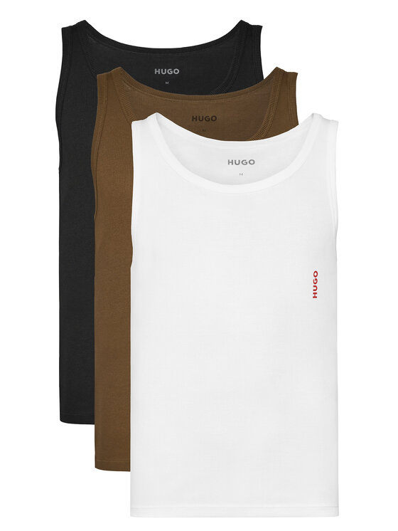 HUGO Komplet tank topów 50545681 Kolorowy Slim Fit