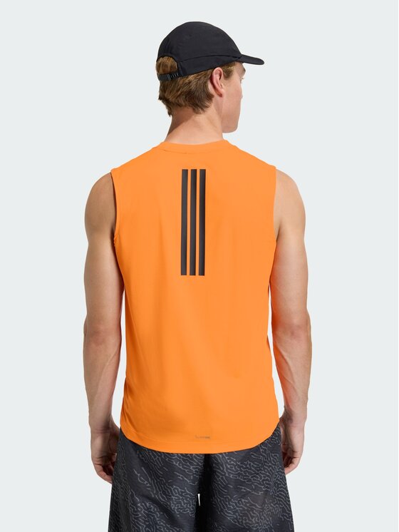 adidas adidas Koszulka techniczna 159050 Pomarańczowy Slim Fit