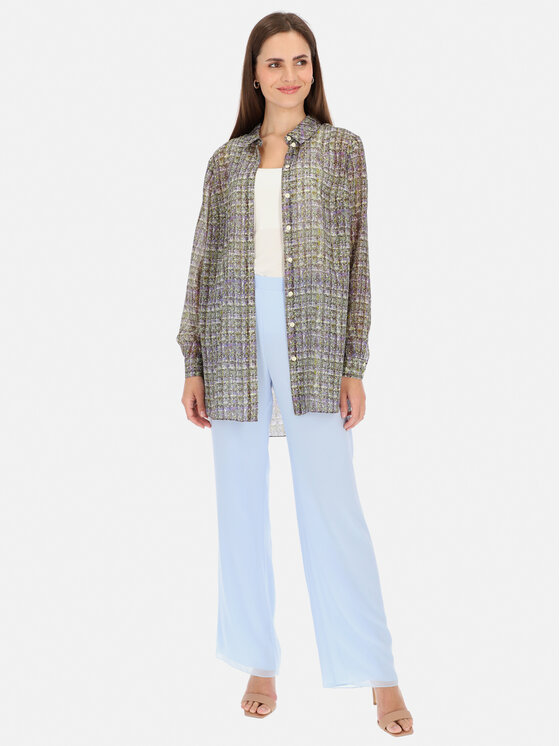Potis & Verso Potis & Verso Koszula Jordan Kolorowy Loose Fit