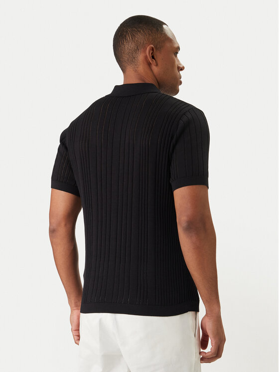 KARL LAGERFELD KARL LAGERFELD Polo 655016 562304 Crna Regular Fit