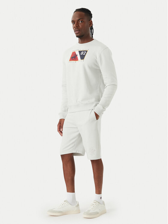 Beverly Hills Polo Club Beverly Hills Polo Club Світшот M6339T Світло-сірий Regular Fit