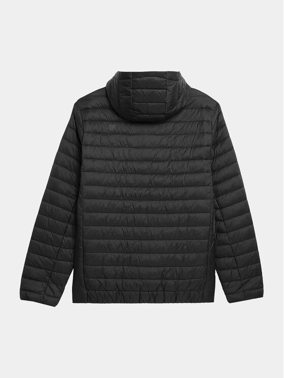 4F 4F Kurtka przejściowa 4FAW23TDJAM240 Czarny Regular Fit
