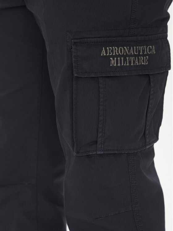Aeronautica Militare Aeronautica Militare Hlače 251PA1329CT2443 Tamnoplava Regular Fit