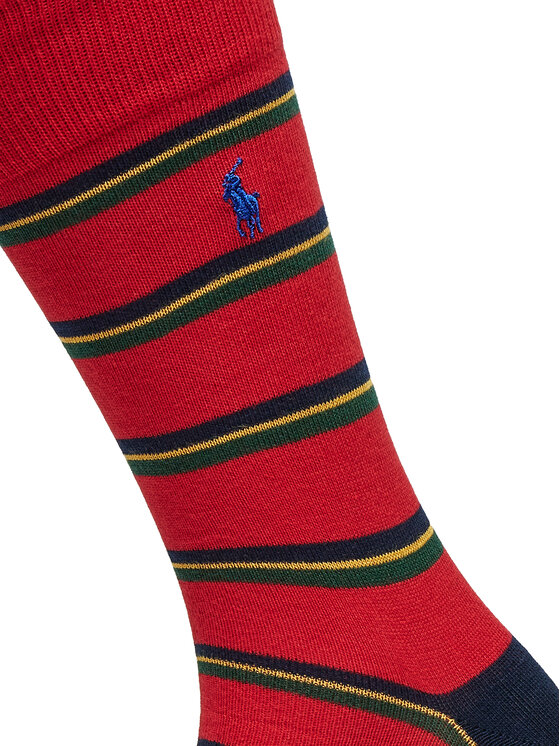 Polo Ralph Lauren Polo Ralph Lauren Set di 3 paia di calzini lunghi da uomo 449958860001 Multicolore