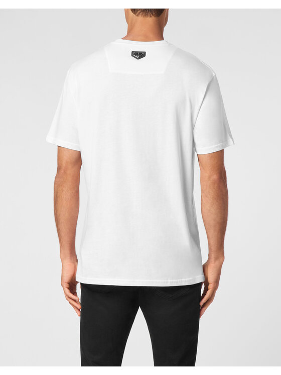 PHILIPP PLEIN PHILIPP PLEIN T-shirt 9423 Bianco Regular Fit