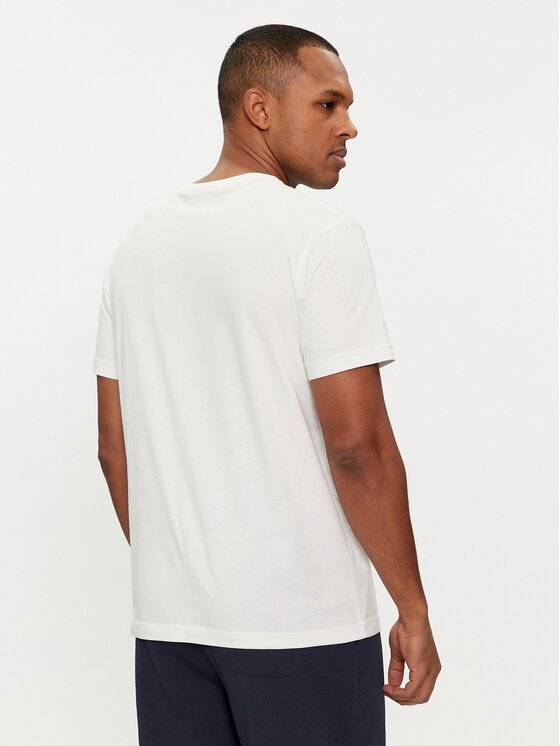 Gant Gant Tričko Graphic 2003242 Écru Regular Fit