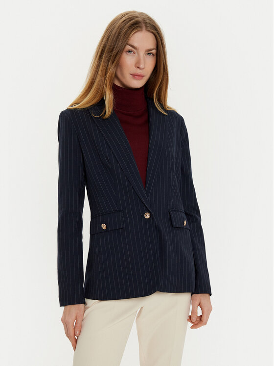 Morgan Sacou 242-VLENO.F Bleumarin Regular Fit