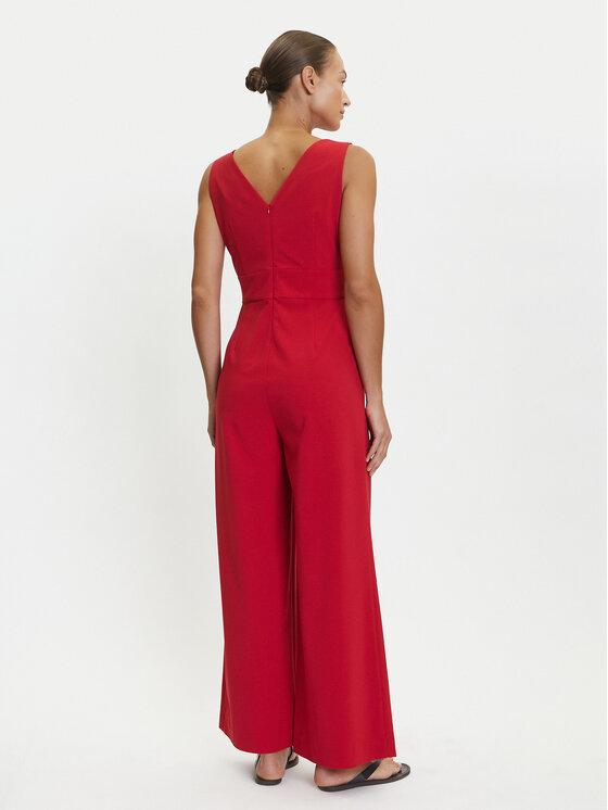 TATUUM Tatuum Kombinezon Fang T2504.075 Czerwony Wide Leg