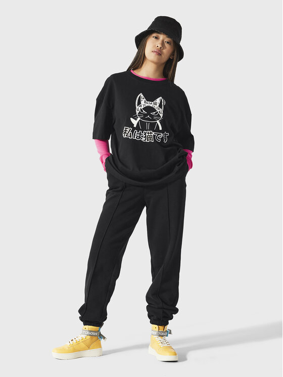 T-shirt TG23-TSD521 Nero Relaxed Fit