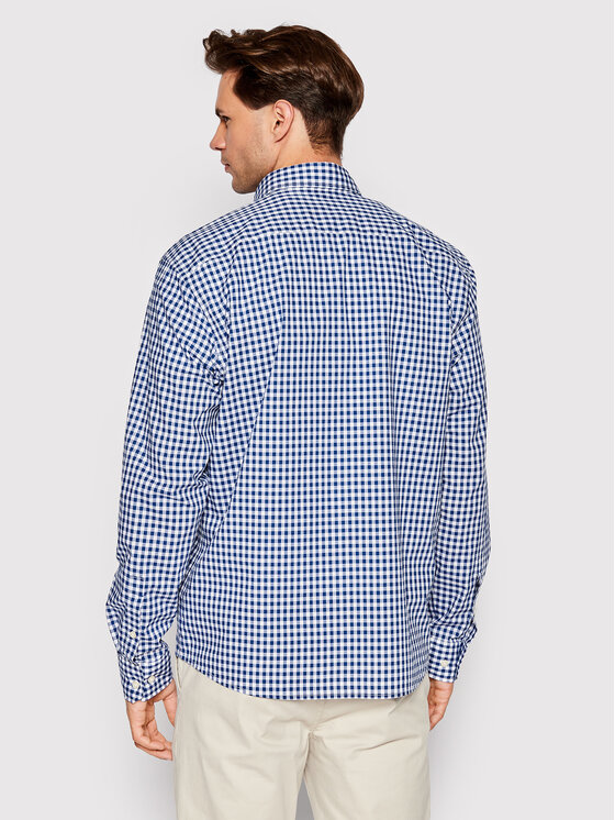 Camicia 227 7208 42346 Blu Regular Fit
