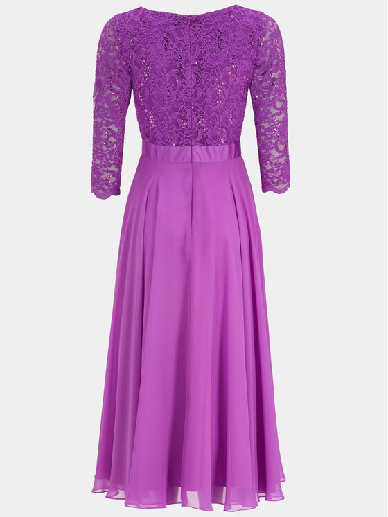 Swing Swing Коктейльна сукня 5AE01600 Фіолетовий Regular Fit