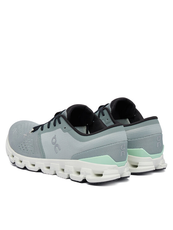 On On Buty na siłownię Cloud X 4 3ME30044422 Zielony jasny