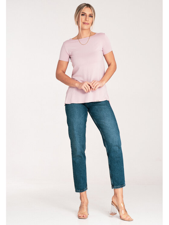 FIGL FIGL Blusa M1051 Rosa Flared Fit