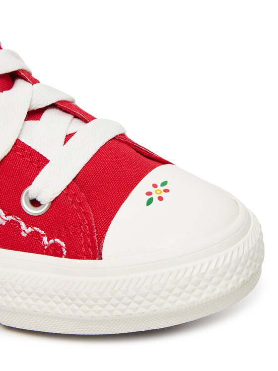 Converse Converse Tenisice Chuck Taylor All Star Embroidered Flowers A13518C Crvena