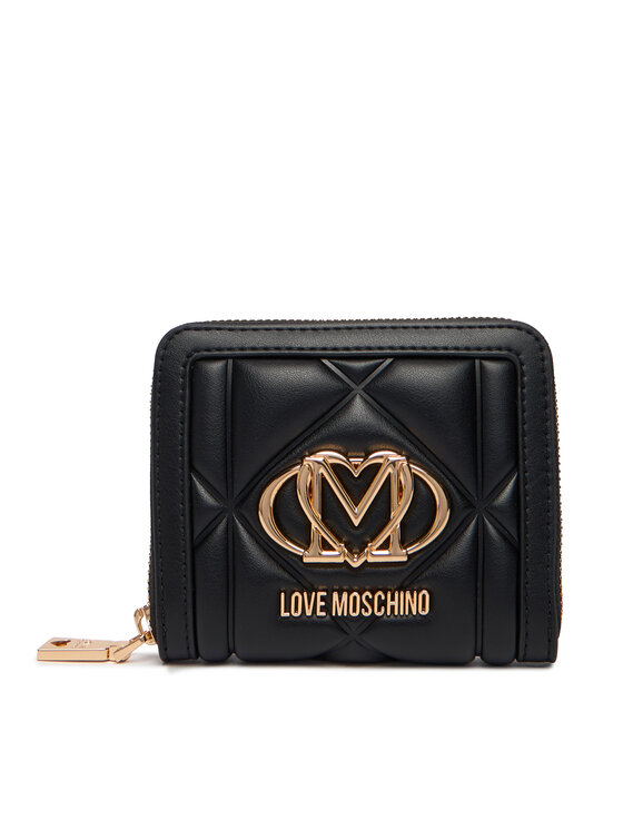 LOVE MOSCHINO LOVE MOSCHINO Mazs sieviešu maks JC5641PP0NLC0000 Melns