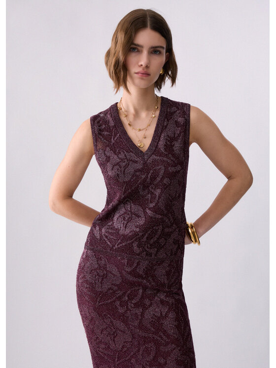 Liu Jo Liu Jo Maglione WF6097MA26SX0786 Viola Regular Fit