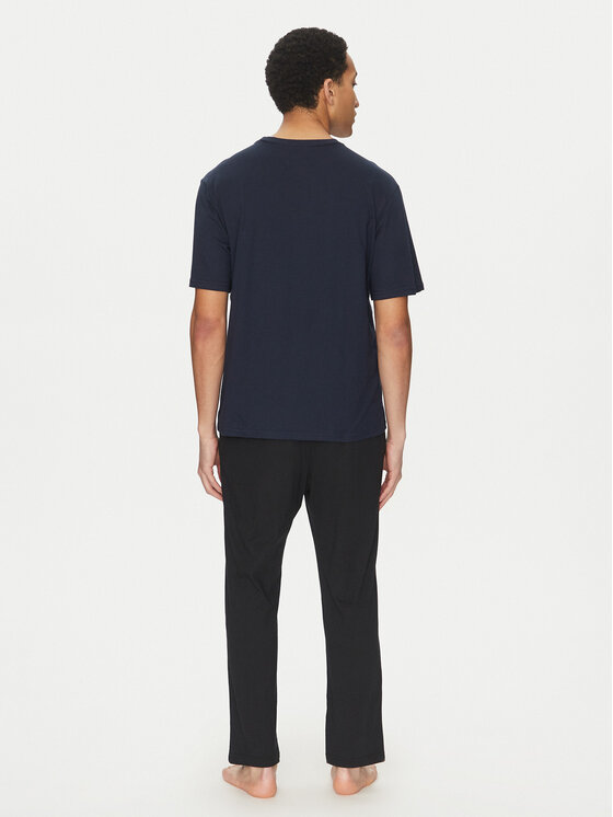 Jack&Jones Jack&Jones Pyžamo Everest 12273633 Tmavomodrá Standard Fit