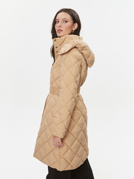 TWINSET TWINSET Geacă de iarnă 232TP2240 Bej Regular Fit