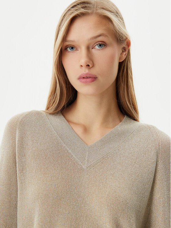 Marella Marella Pulover Dario 2513361121 Bež Relaxed Fit