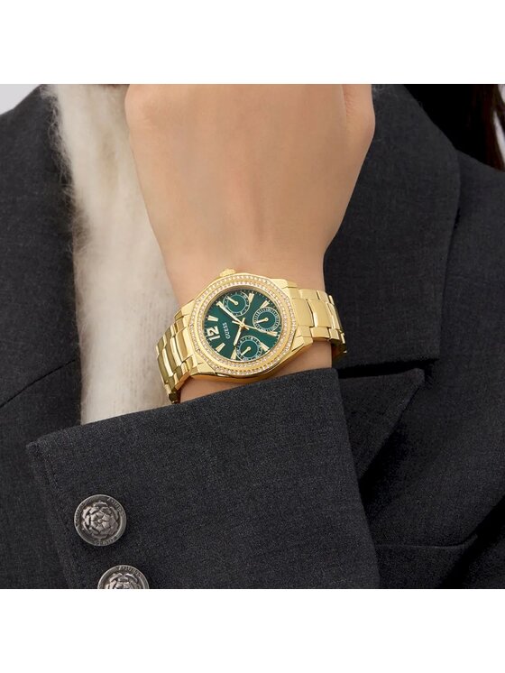 Guess Guess Hodinky GW0685L5 Zlatá
