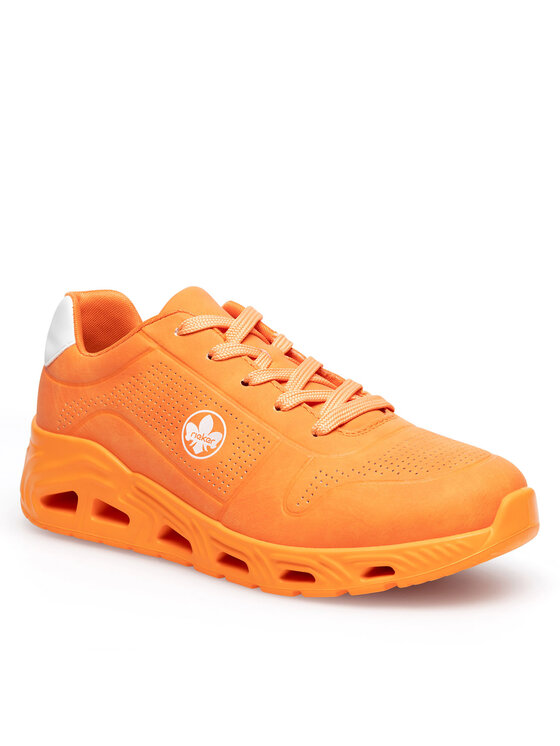 Rieker Rieker Sneakersy N5202-38 Pomarańczowy
