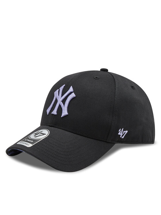 Șapcă 47 Brand Mlb New York Yankees Enamel Twist Under '47 Mvp B-ENLSP17CTP-BK Negru