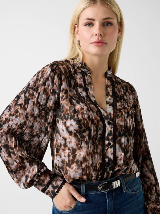 Guess Guess Top 170535 Kolorowy Classic Fit