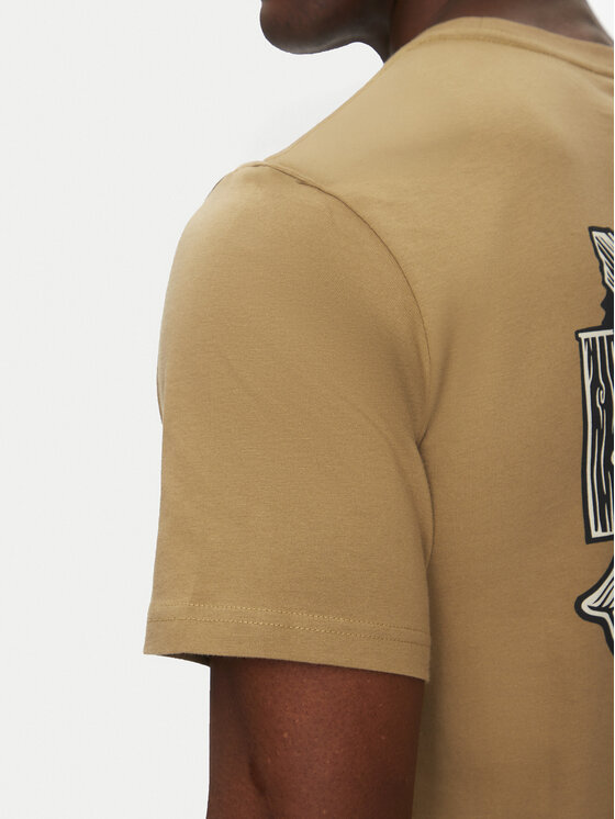 Element Element Póló ELYZT00522 Khaki Regular Fit