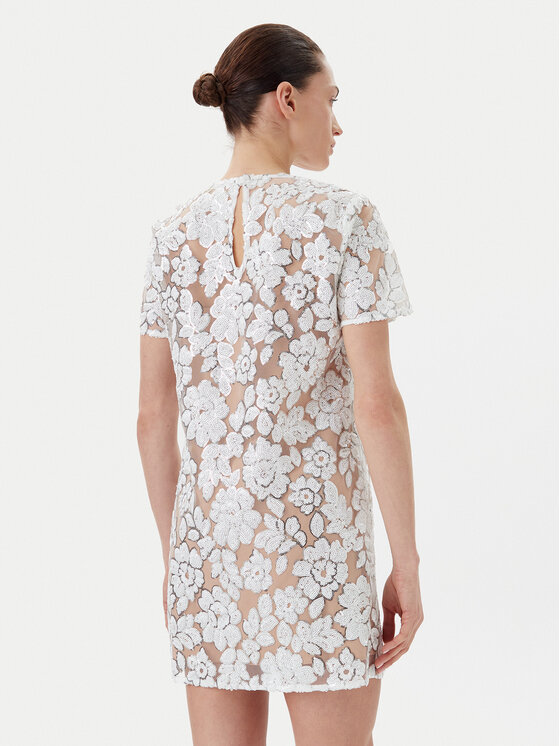 MICHAEL Michael Kors MICHAEL Michael Kors Cocktail obleka MS582WRHDE Bela Regular Fit