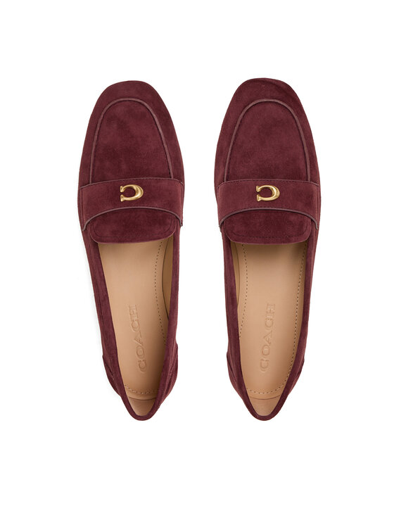 Coach Coach Loaferice CCC82 Tamnocrvena